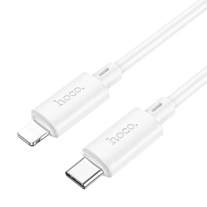 Kabl za prenos podataka i punjenje USB-C - Lightning HOCO X88, 20W, 1m, Bela