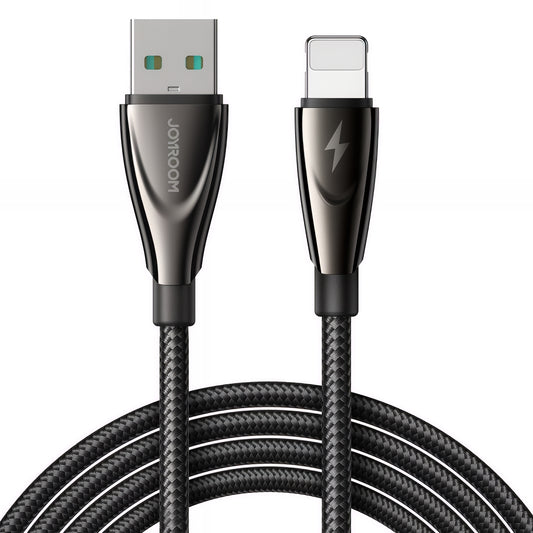 USB-A kabl za prenos podataka i punjenje - Lightning Joyroom SA31-AL3, 18W, 1.2m, Crna