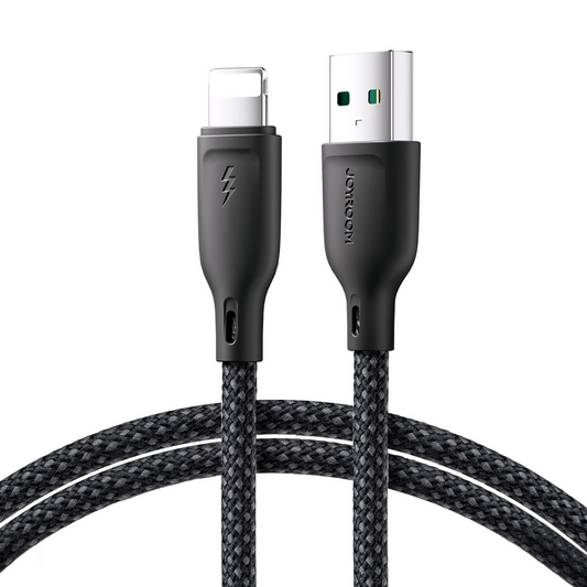USB-A - Lightning kabl za prenos podataka i punjenje Joyroom S-A34, 18W, 1m, Crna