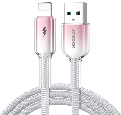 Kabl za prenos podataka i punjenje USB-A - Lightning Joyroom S-A42, 18W, 1.2m, Bela