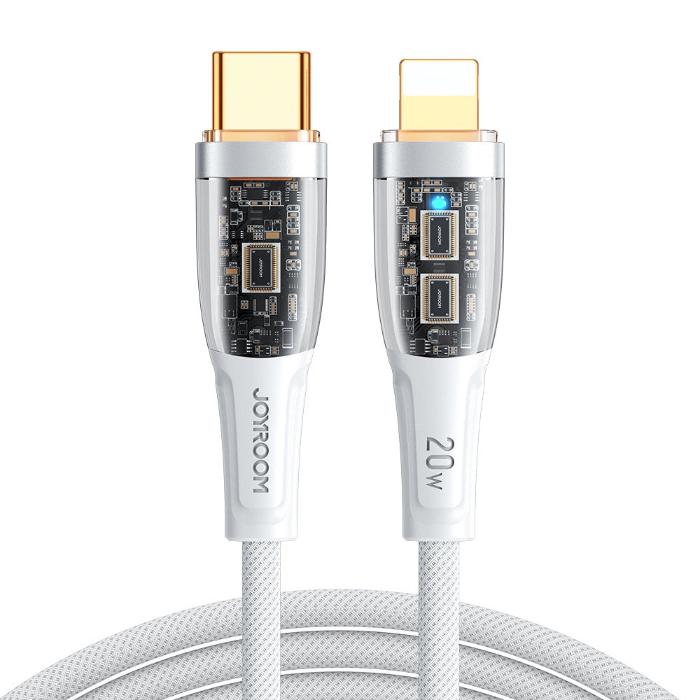 USB-C - Lightning kabl za prenos podataka i punjenje Joyroom S-CL020A3, 20W, 1.2m, Bela