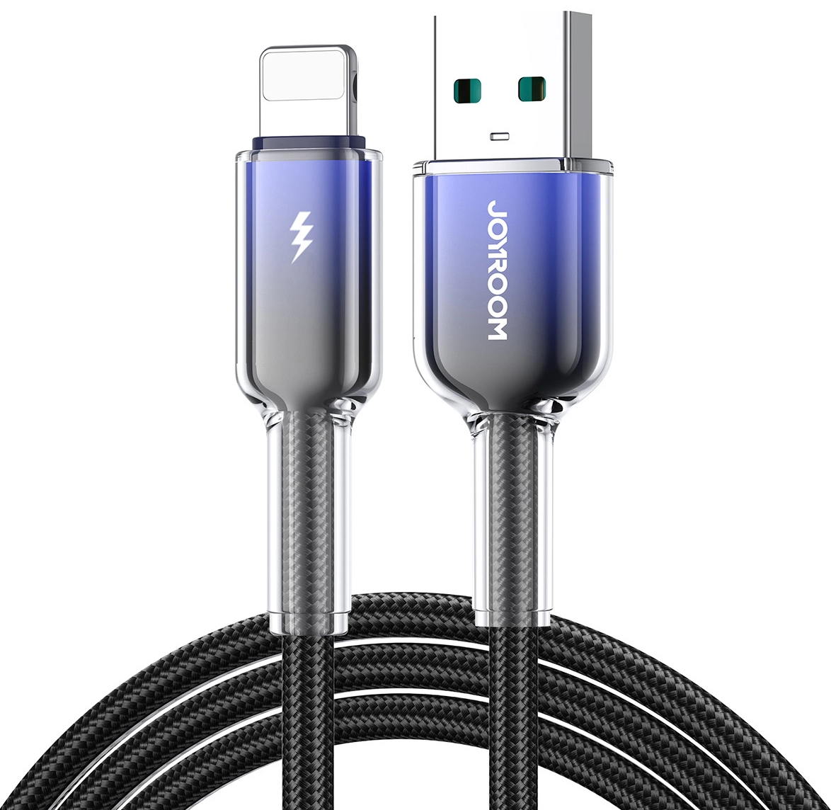 Kabl za prenos podataka i punjenje USB-A - Lightning Joyroom S-A42, 18W, 1.2m, Crna