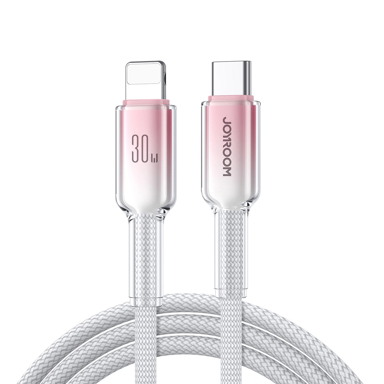 USB-C - Lightning kabl za prenos podataka i punjenje Joyroom S-A42, 30W, 1.2m, Bela