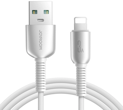 Kabl za prenos podataka i punjenje USB-A - Lightning Joyroom S-A51, 18W, 1.2m, Siva