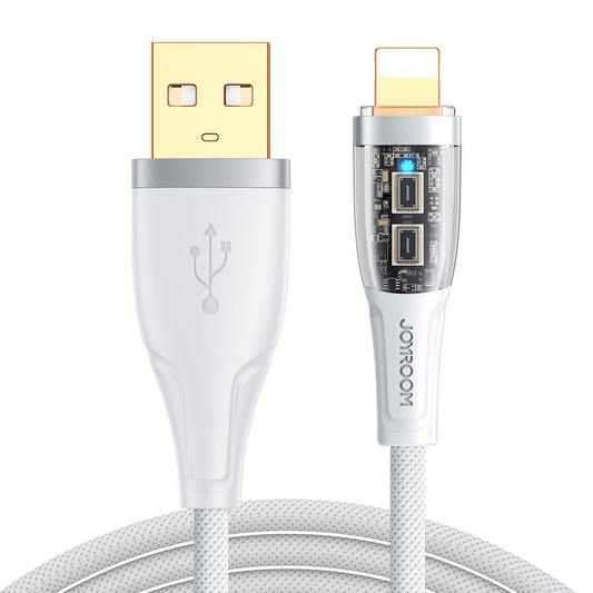 USB-A - Lightning kabl za prenos podataka i punjenje Joyroom S-UL012A3, 18W, 1.2m, Bela