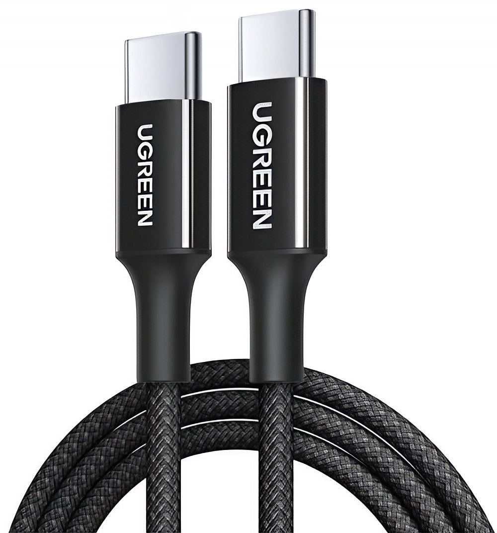 USB-C - USB-C kabl za prenos podataka i punjenje UGREEN L502, 100W, 2m, Crni