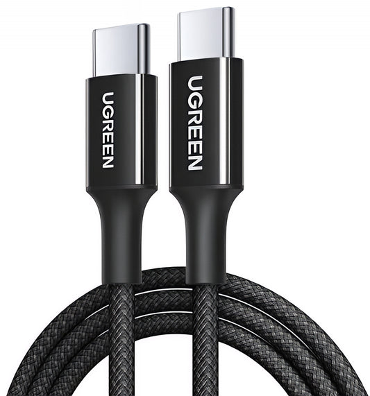 USB-C - USB-C kabl za prenos podataka i punjenje UGREEN L502, 100W, 2m, Crni