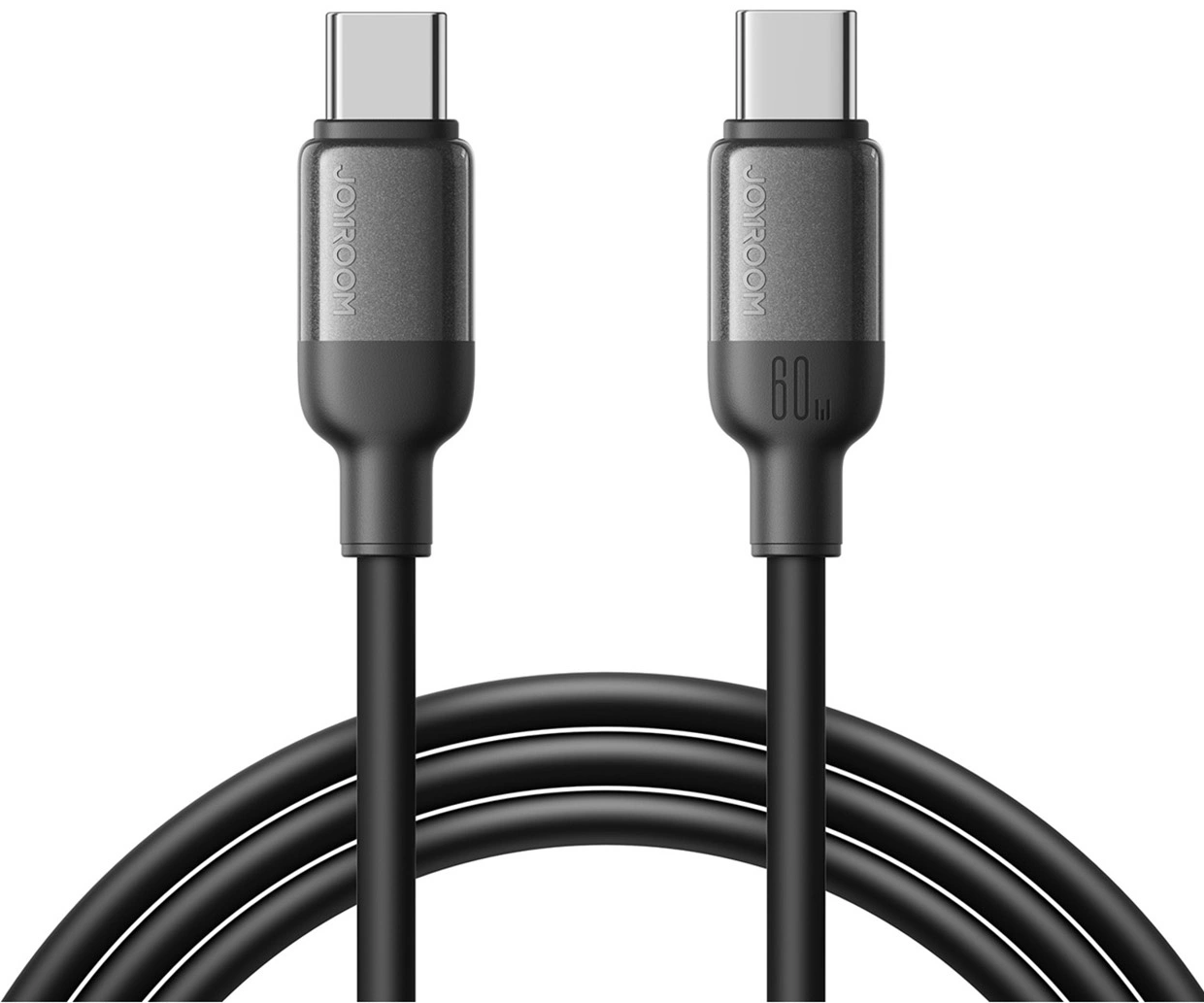 USB-C - USB-C kabl za prenos podataka i punjenje Joyroom S-A62 Lively, 60W, 1.2m, Crna