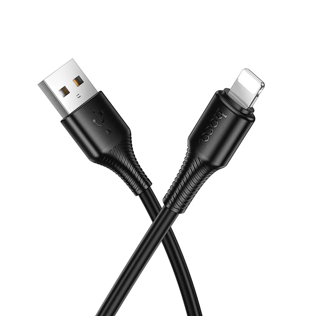 USB-A - Lightning HOCO X120 kabl za prenos podataka i punjenje, 18W, 1m, Crni