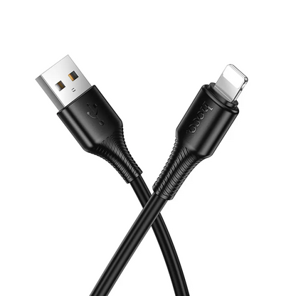 USB-A - Lightning HOCO X120 kabl za prenos podataka i punjenje, 18W, 1m, Crni