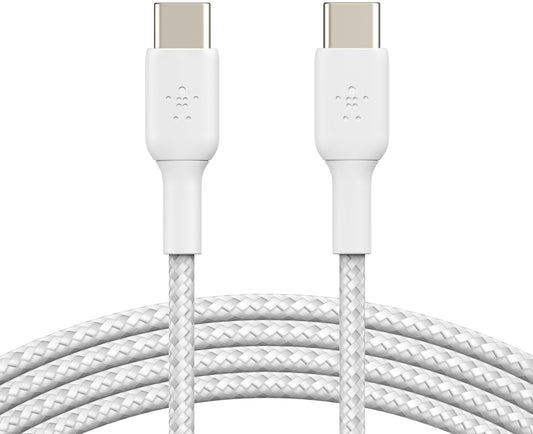 Kabl za prenos podataka i punjenje USB-C - USB-C Belkin BoostCharge Pro, 60W, 2m, Bela CAB004bt2MWH