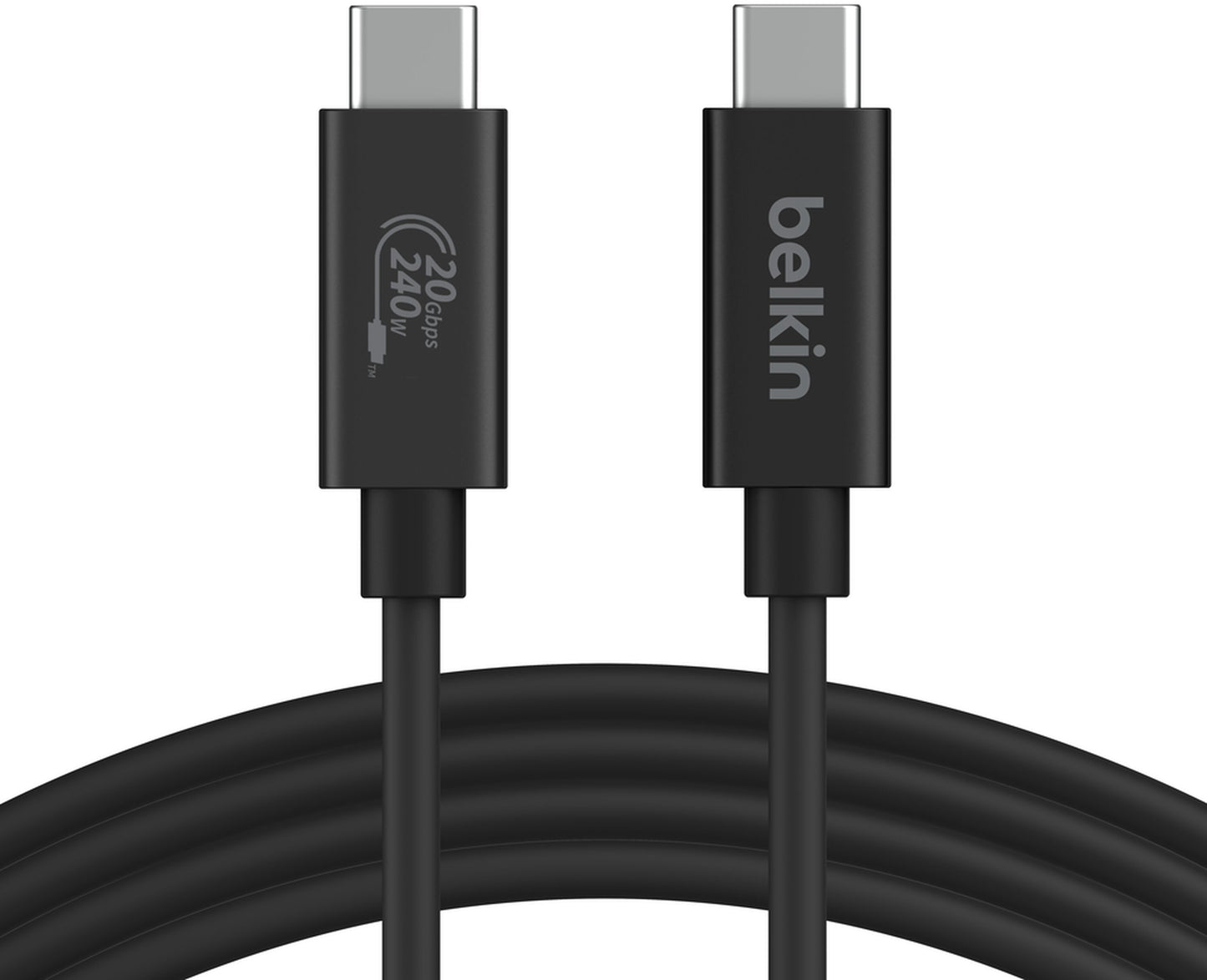 Kabl za prenos podataka i punjenje USB-C - USB-C Belkin Connect, 240W, 2m, Crni INZ004bt2MBK