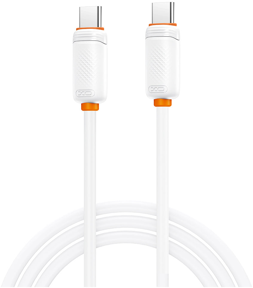 USB-C - USB-C kabl za prenos podataka i punjenje XO Design NB-Q302B, 60W, 1m, Bela