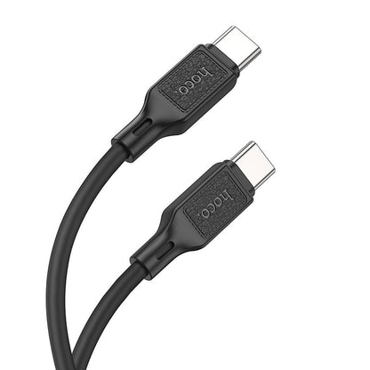 USB-C - USB-C HOCO X90 kabl za prenos podataka i punjenje, 60W, 1m, Crni