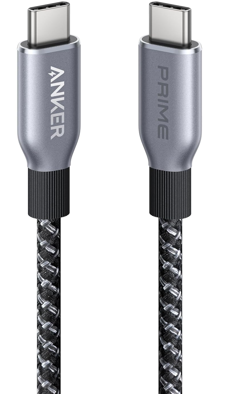 Anker Prime USB-C na USB-C kabl za prenos podataka i punjenje, 240 W, 0,9 m, crni A88E2011