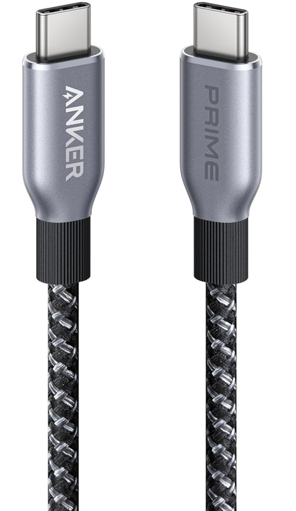 Anker Prime USB-C na USB-C kabl za prenos podataka i punjenje, 240 W, 0,9 m, crni A88E2011