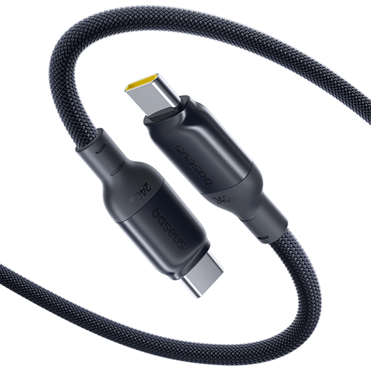 USB-C - USB-C kabl za prenos podataka i punjenje Baseus PicoGo II, 240W, 2m, Crni E0423301