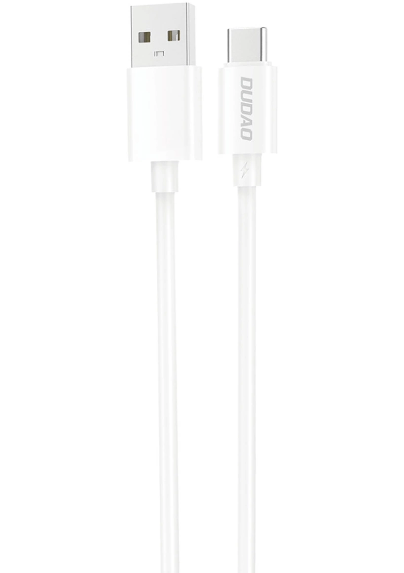 Kabl za prenos podataka i punjenje USB-A - USB-C Dudao L4ST, 100W, 1m, Bela