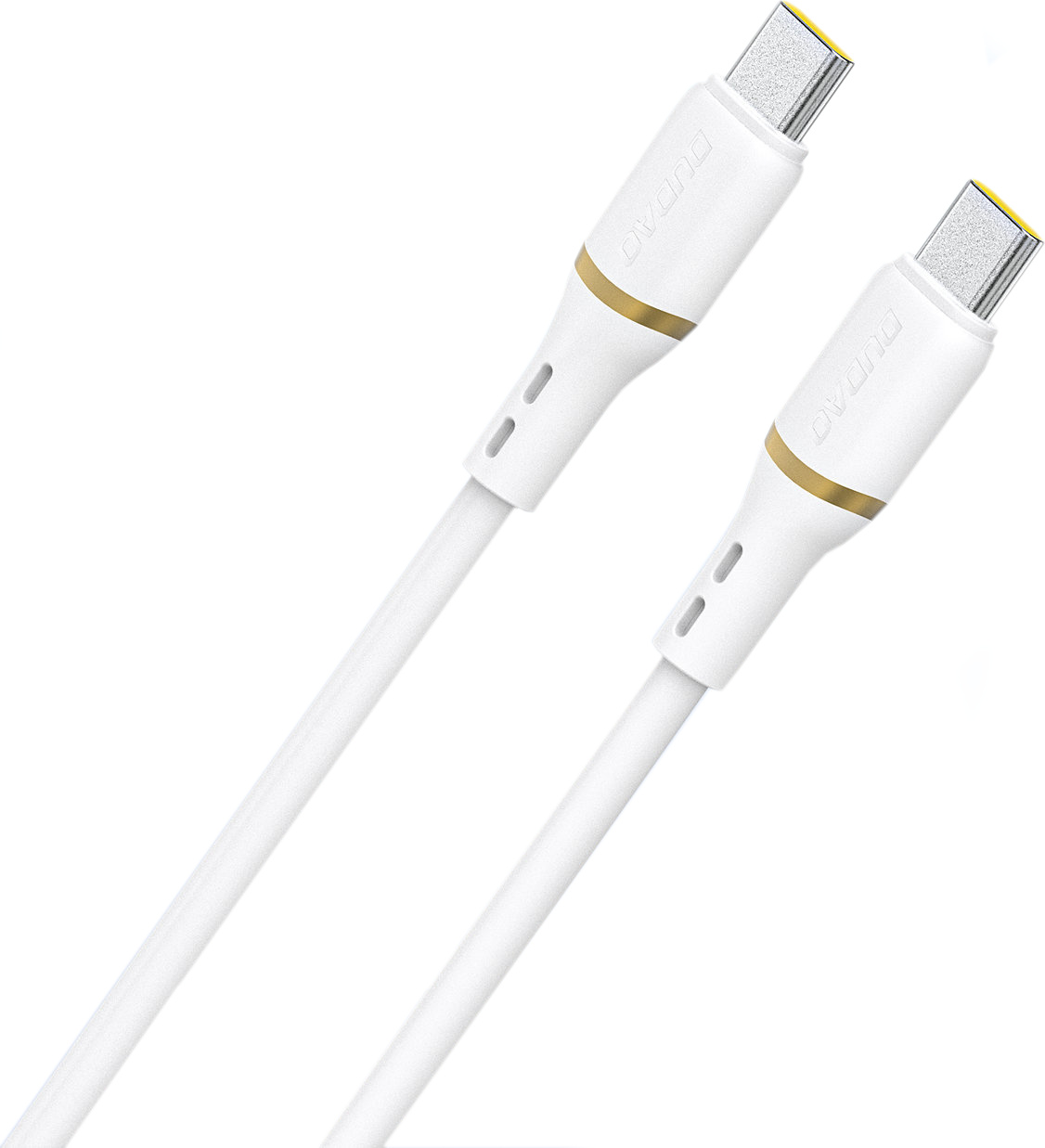 USB-C - USB-C kabl za prenos podataka i punjenje Dudao L25C, 30W, 1m, bela