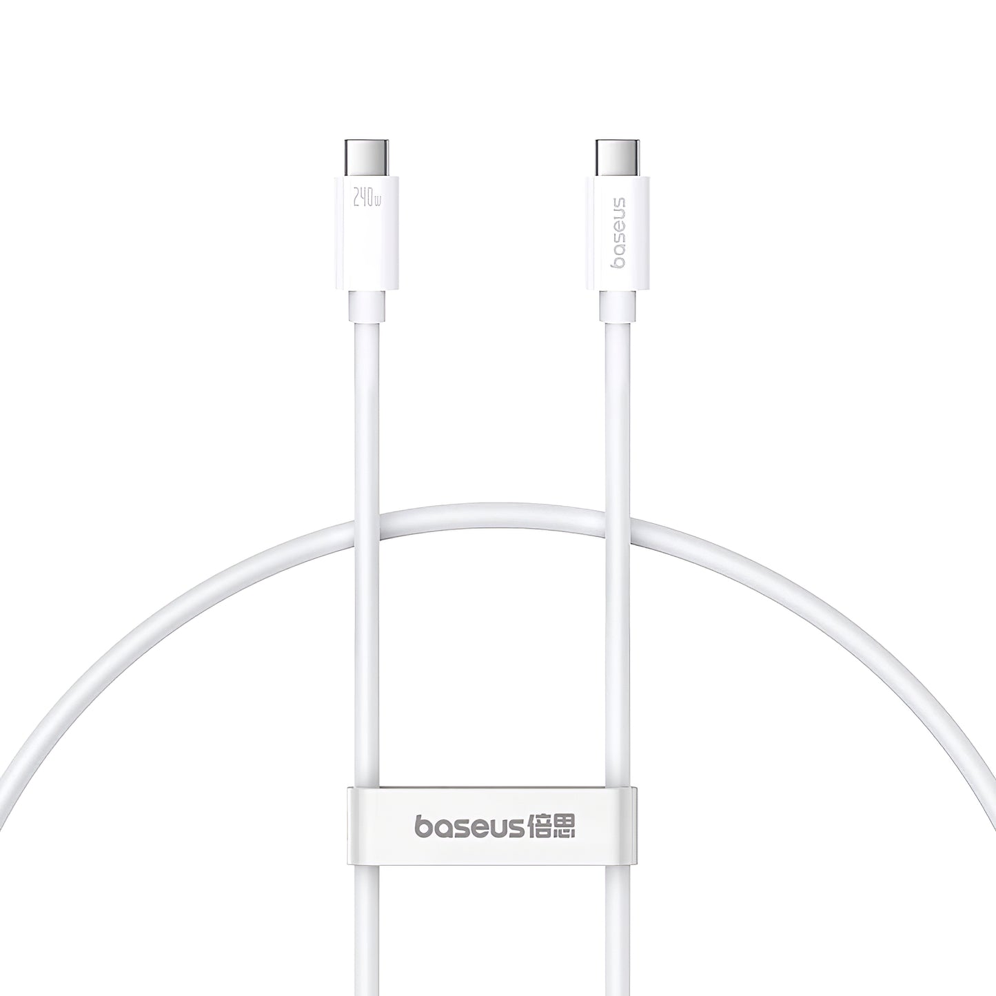USB-C Data and Charging Cable - USB-C Baseus Superior Series 2, 240W, 1m, White P10365200211-02