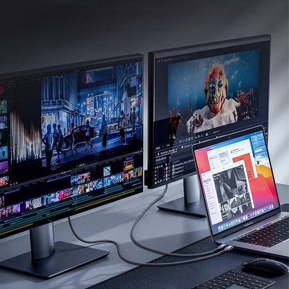 Kabl za prenos podataka i punjenje USB-C - USB-C WZK WPS-UY42S, 240W, 2m, Crni