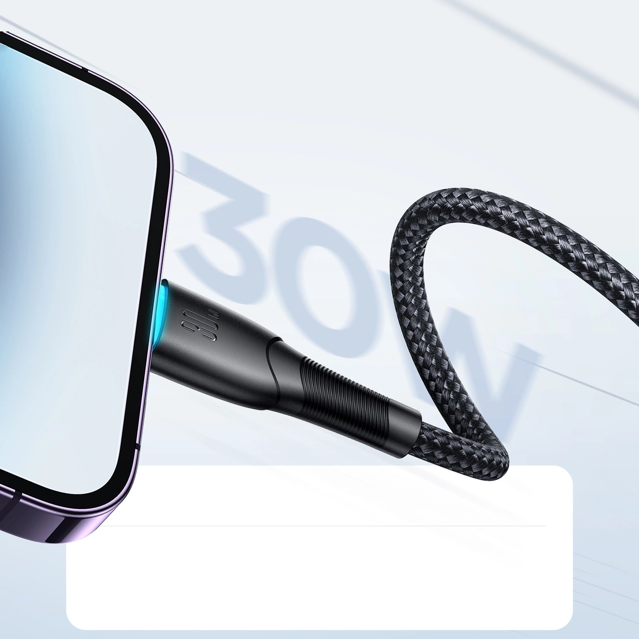 Kabl za podatke i punjenje USB-C - Lightning Joyroom S-A32, 30W, 1m, Crni