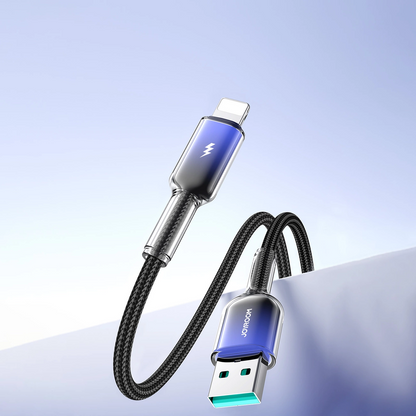 Kabl za prenos podataka i punjenje USB-A - Lightning Joyroom S-A42, 18W, 1.2m, Crna