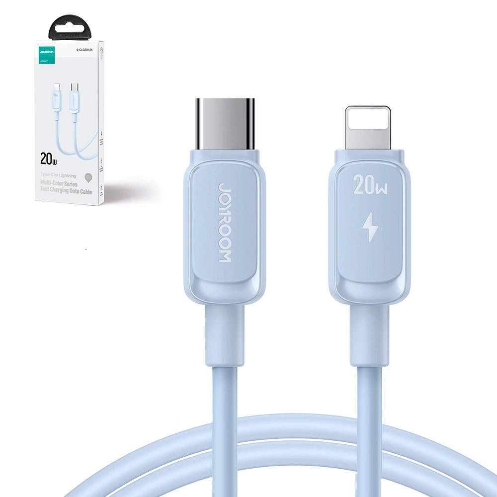 USB-C kabl za prenos podataka i punjenje - Lightning Joyroom S-A14, 20W, 1.2m, Plava