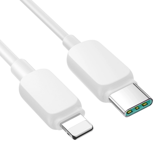 Kabl za podatke i punjenje USB-C - Lightning Joyroom S-A14, 30W, 1.2m, Bela