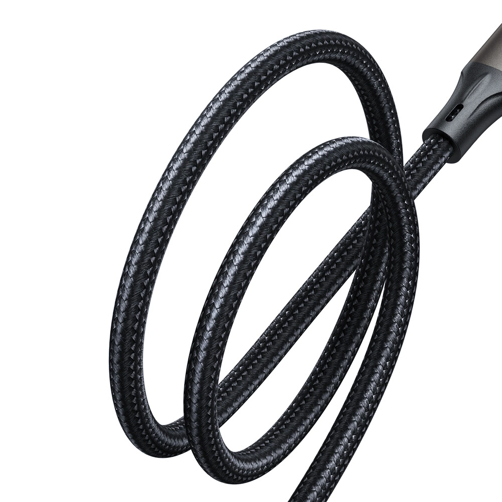 Kabl za prenos podataka i punjenje USB-A - USB-C Joyroom S-A25 Light-Speed, 100W, 1.2m, Crni