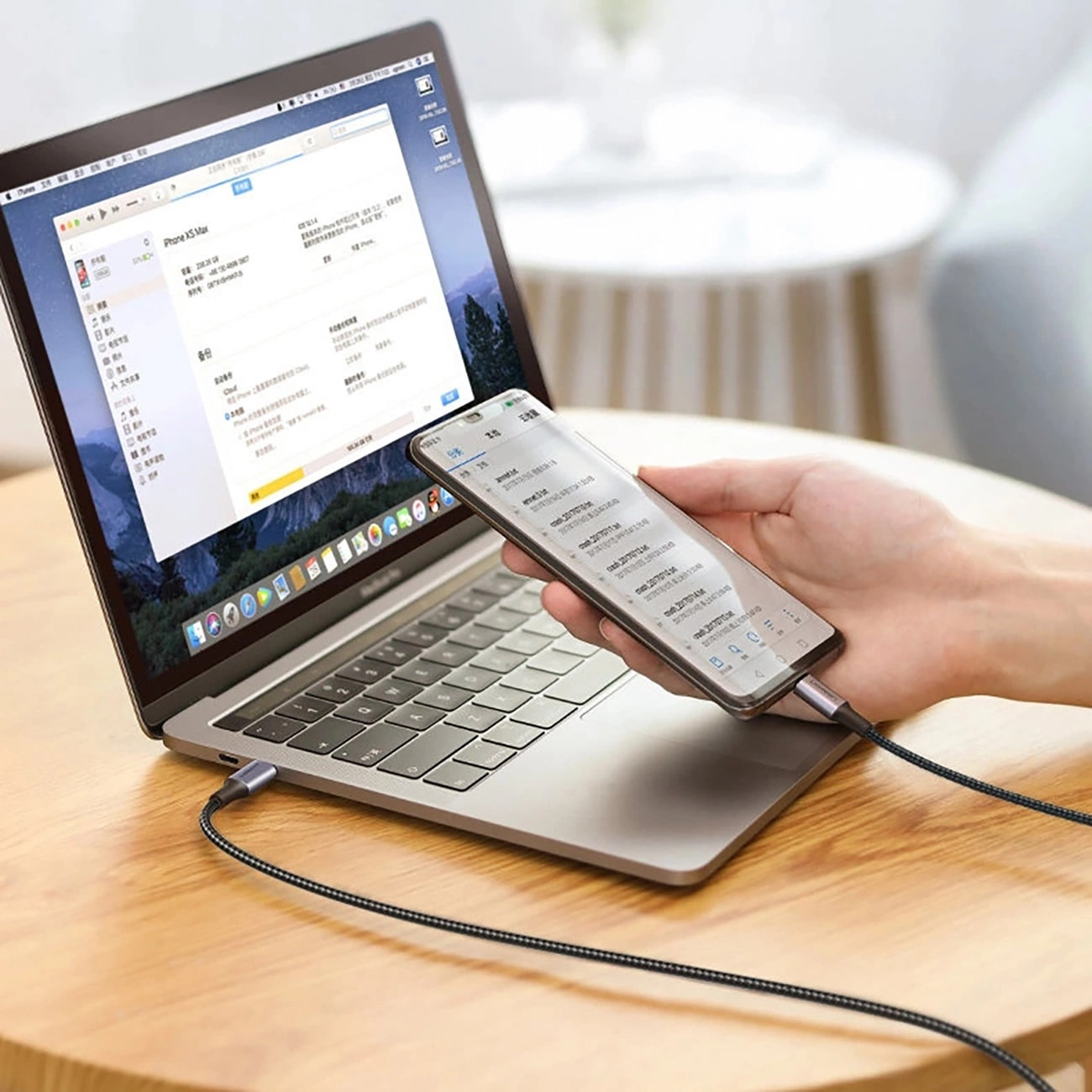 Kabl za prenos podataka i punjenje USB-C - USB-C UGREEN US316, 100W, 3m, Sivi