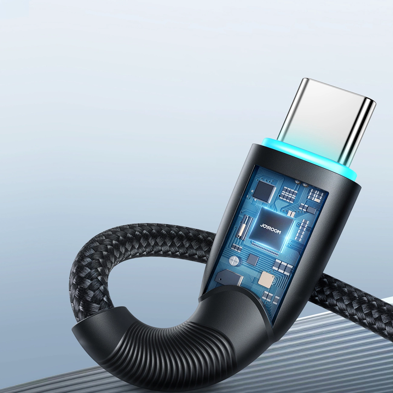 Kabl za prenos podataka i punjenje USB-A - USB-C Joyroom S-A32, 18W, 1m, Crni
