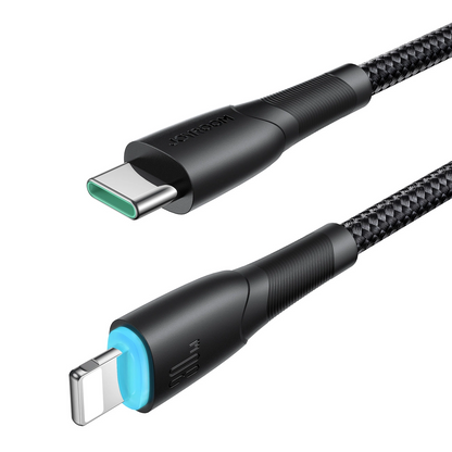 Kabl za podatke i punjenje USB-C - Lightning Joyroom S-A32, 30W, 1m, Crni