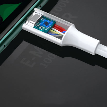 Kabl za podatke i punjenje USB-C - USB-C UGREEN US300, 100W, 2m, Bela