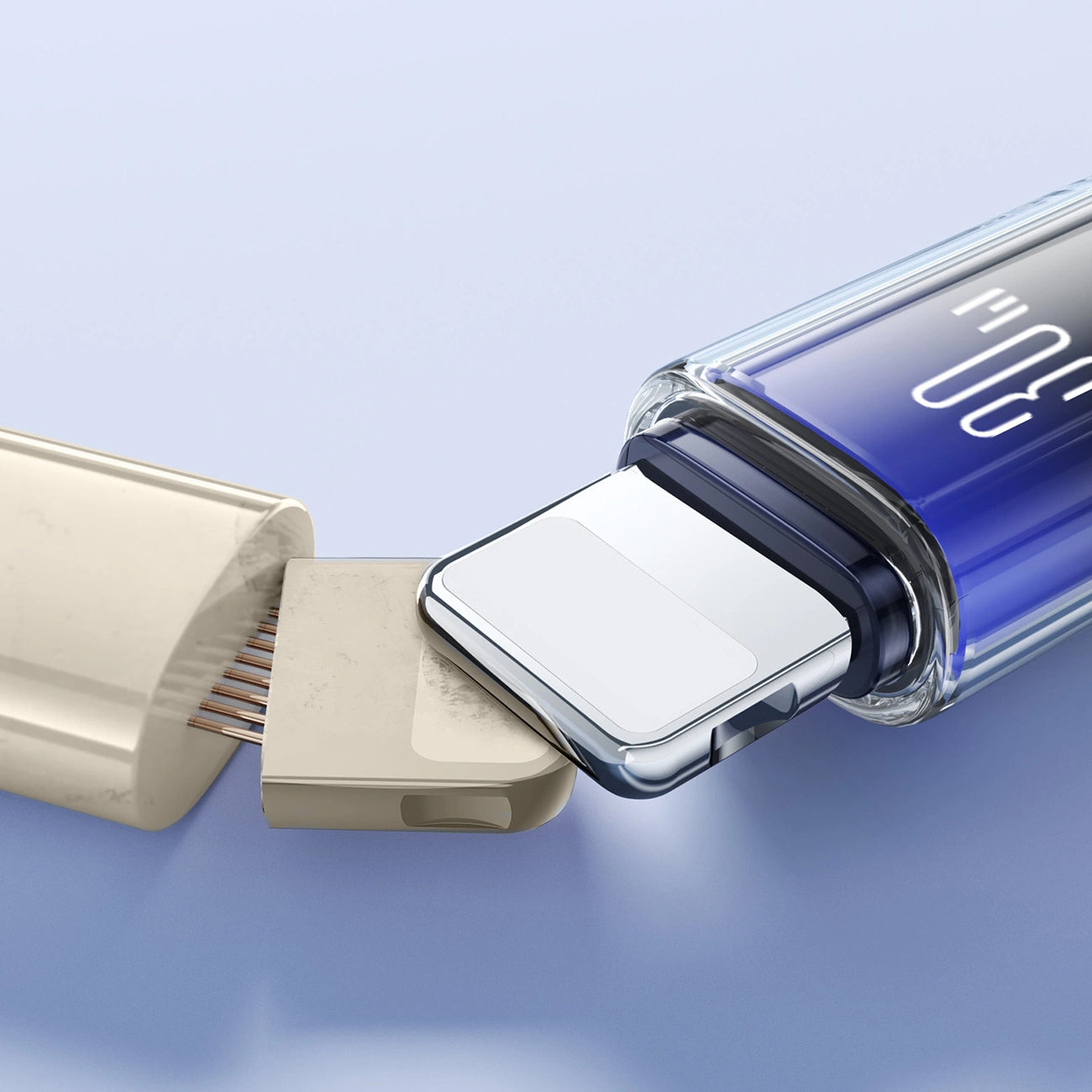 USB-C kabl za prenos podataka i punjenje - Lightning Joyroom S-A42, 30W, 1.2m, Crna