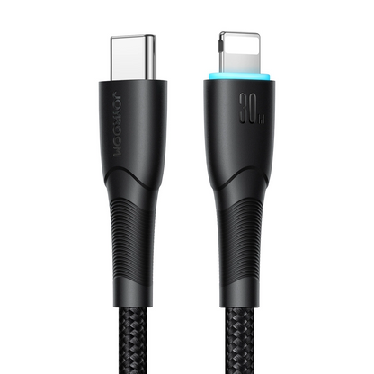 Kabl za podatke i punjenje USB-C - Lightning Joyroom S-A32, 30W, 1m, Crni