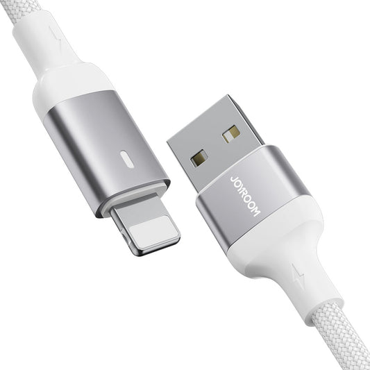 Kabl za podatke i punjenje USB-A - Lightning Joyroom A10, 18W, 1.2m, Bel