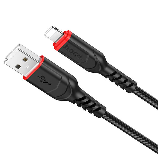 Kabl za podatke i punjenje USB-A - Lightning HOCO X59 Victory, 18W, 1m, Crni