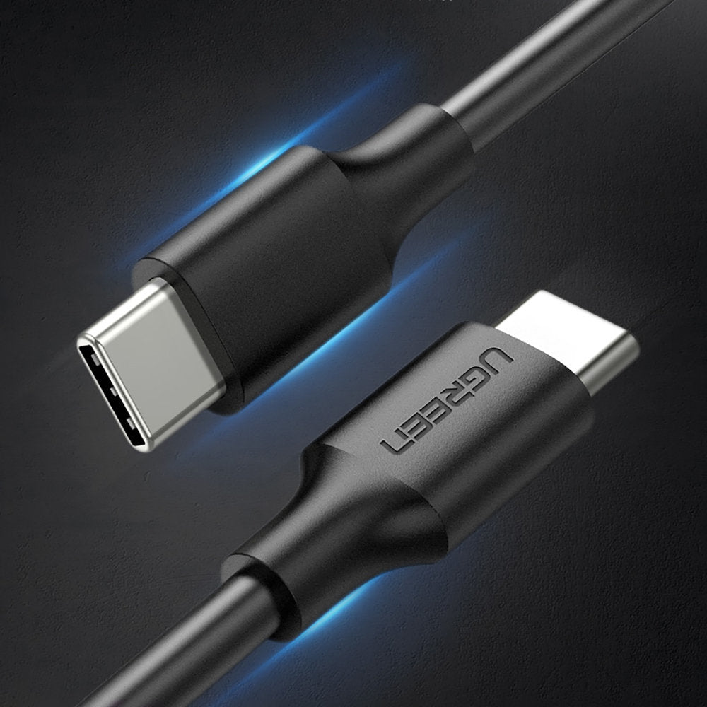 Kabl za Prenos Podataka i Punjenje USB-C - USB-C UGREEN US286, 60W, 1.5m, Crni
