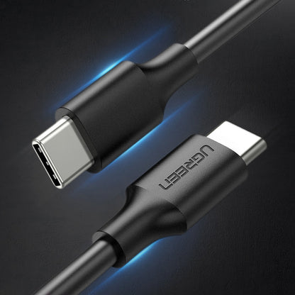Kabl za Prenos Podataka i Punjenje USB-C - USB-C UGREEN US286, 60W, 1.5m, Crni