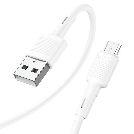 Kabl za Prenos Podataka i Punjenje USB-A - microUSB HOCO X83 Victory, 18W, 1m, Beli