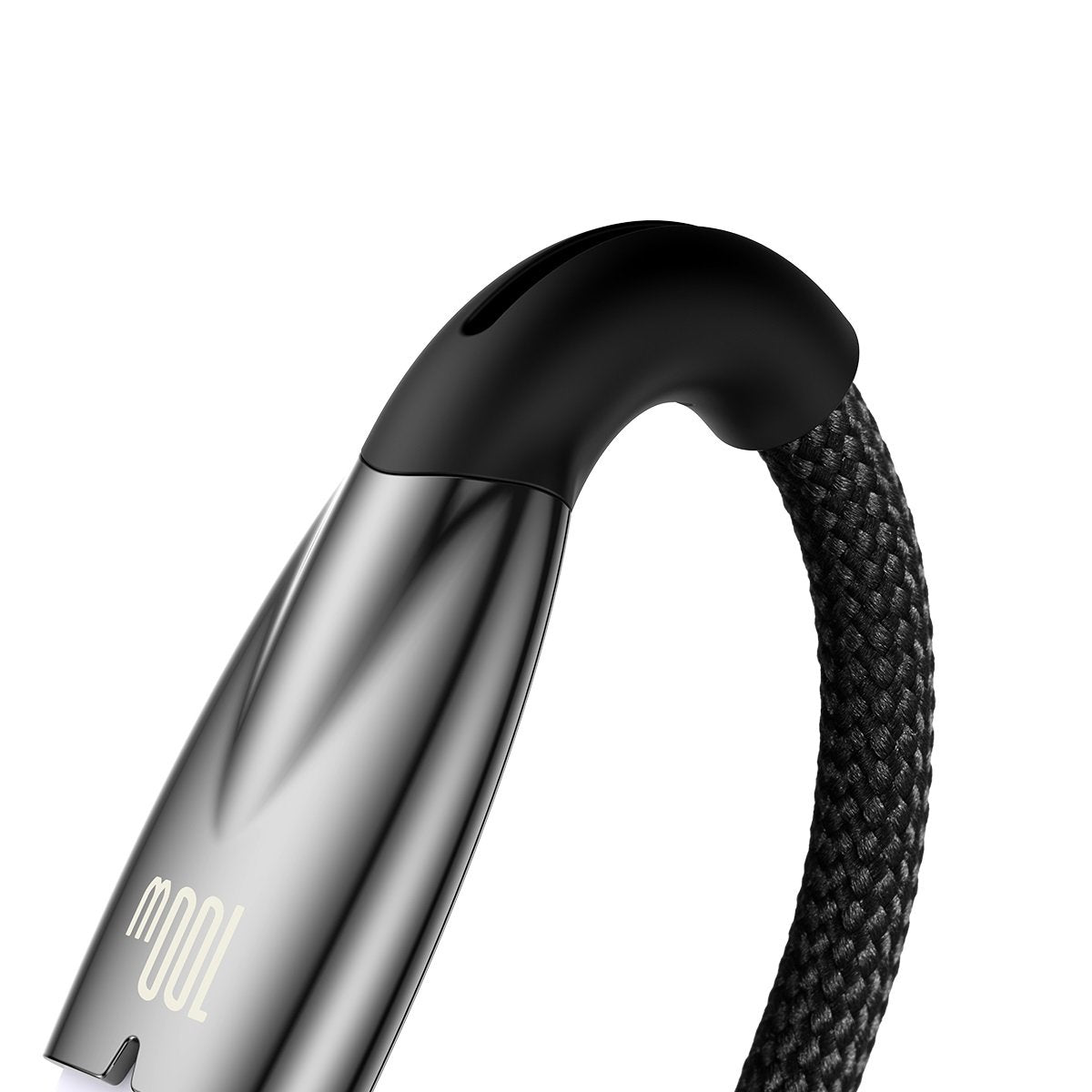 Kabel za Prijenos Podataka i Punjenje USB-A - USB-C Baseus Glimmer Series, 100W, 2m, Crni CADH000501