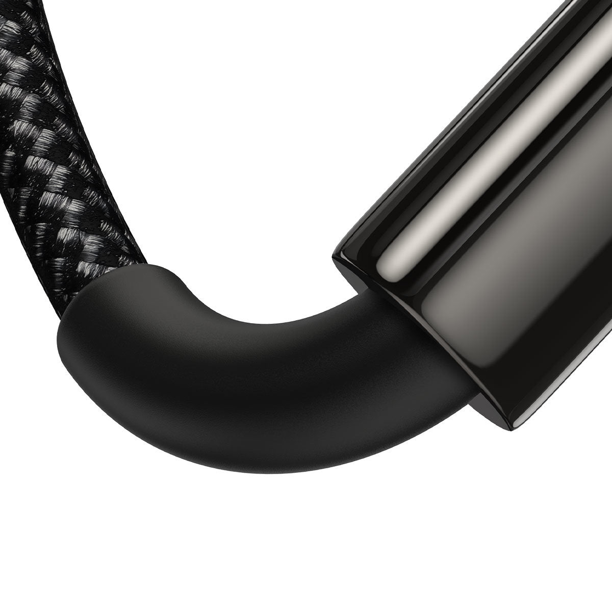 Kabl za Prenos Podataka i Punjenje USB-A - USB-C Baseus Tungsten Gold, 100W, 2m, Crni CAWJ000101