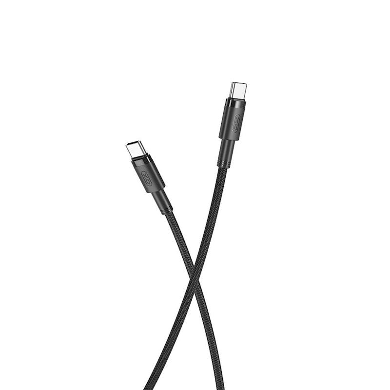 Kabl za Prenos Podataka i Punjenje USB-C - USB-C XO Design NB-Q199, 100W, 1.5m, Crni