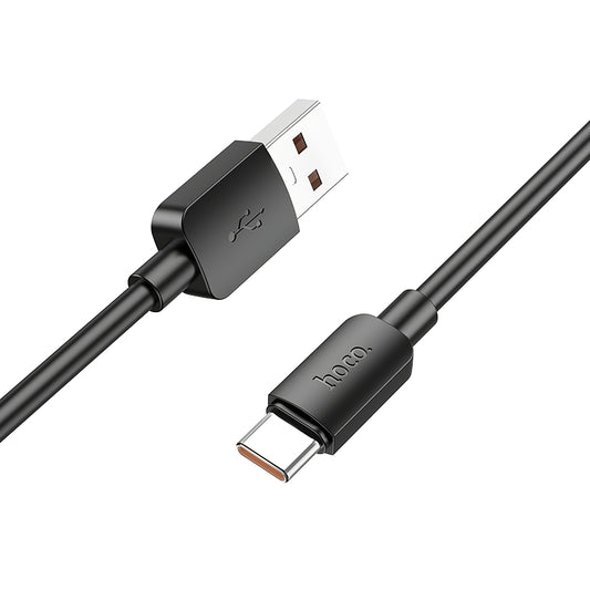 Kabl za Prenos Podataka i Punjenje USB-A - USB-C HOCO X96, 100W, 1m, Crni