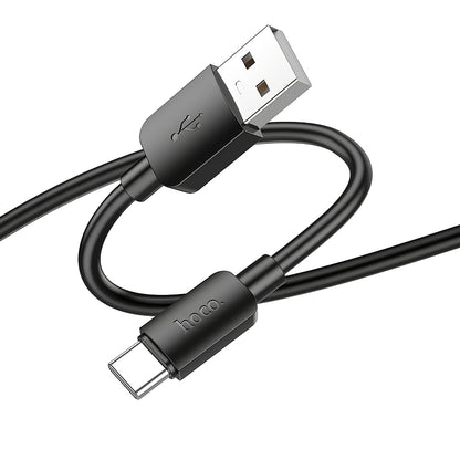 Kabl za prenos podataka i punjenje USB-A - USB-C HOCO X96, 27W, 1m, Crni