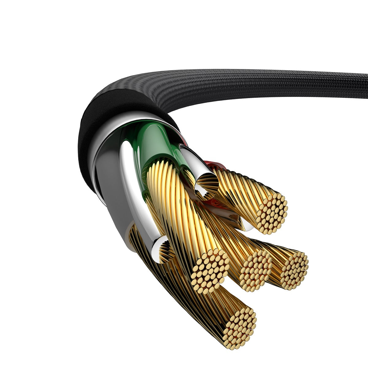 USB-C - USB-C DEVIA EC641 kabl za prenos podataka i punjenje, 240W, 1m, Crni