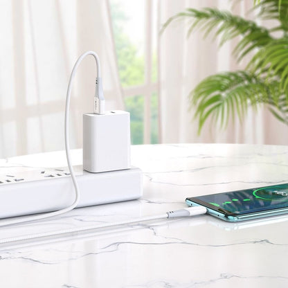 Kabl za podatke i punjenje USB-A - USB-C HOCO X70, 18W, 1m, Bela