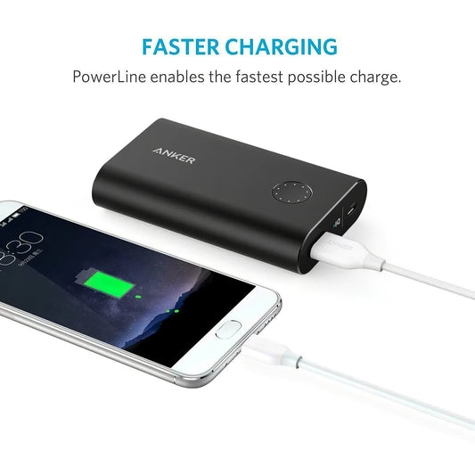 Data and Charging Cable USB-A - USB-C Anker PowerLine, 18W, 0.9m, White A8163021 
