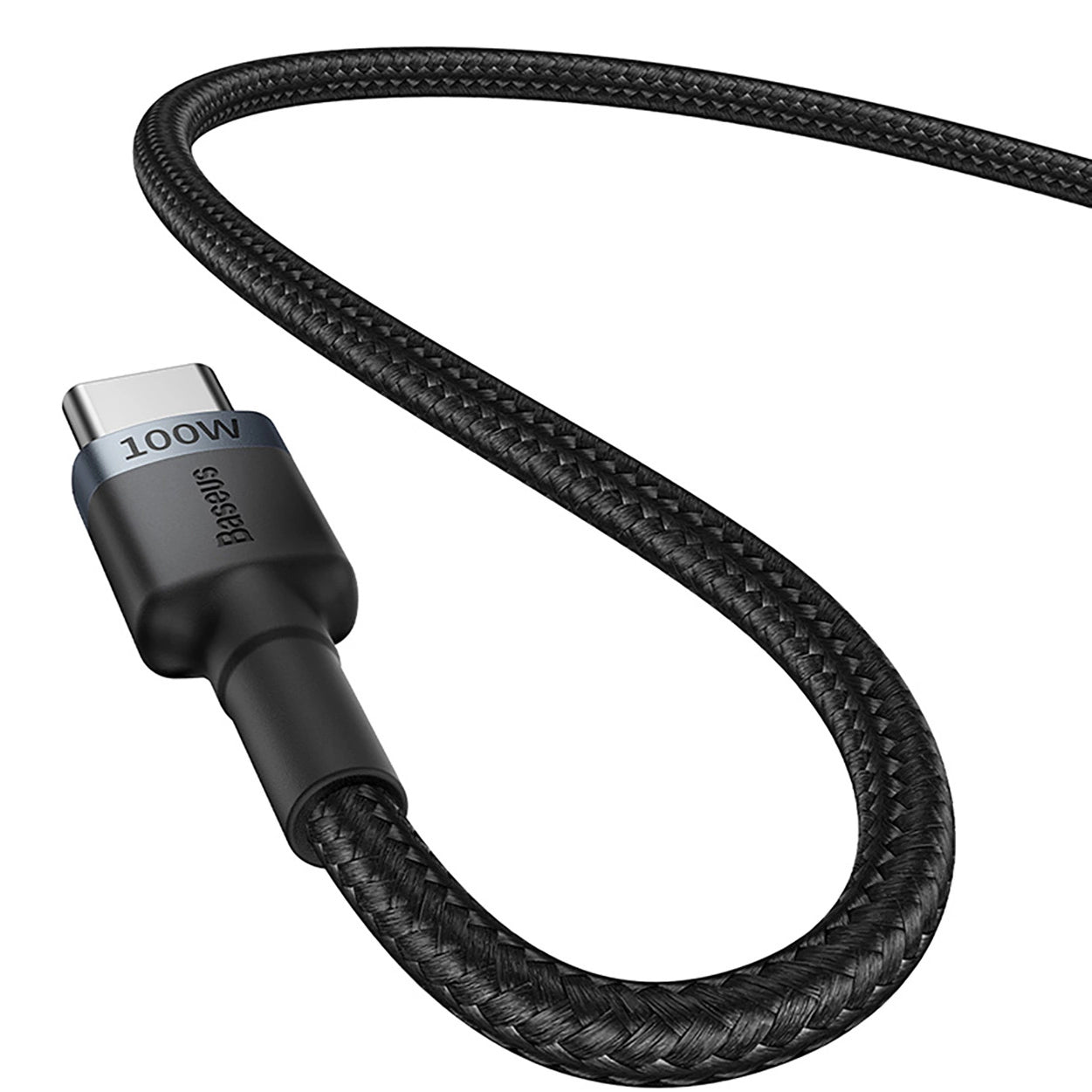 USB-C Data and Charging Cable USB-C - USB-C Baseus Cafule, 100W, 2m, Red, Set 2 pieces